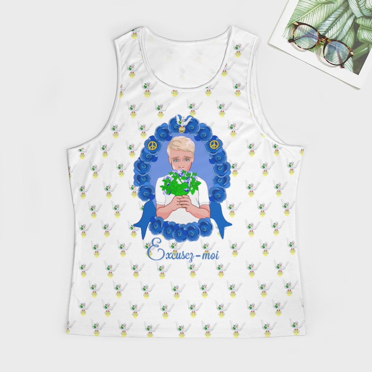 Maillot De Corps GLOBAL FREEDOM UNITED© Un Garcon dit désoié Excusez-moi