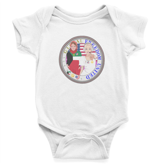 Baby Body Global Freedom United Girls Kuwait & Usa Old Peace