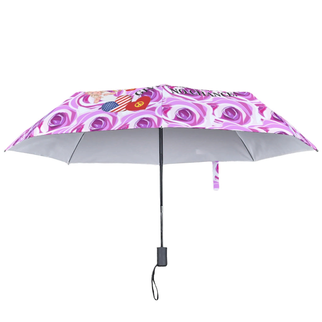 Umbrella GLOBAL FREEDOM UNITED© Women Anti Fascism & Racism USA Lilac