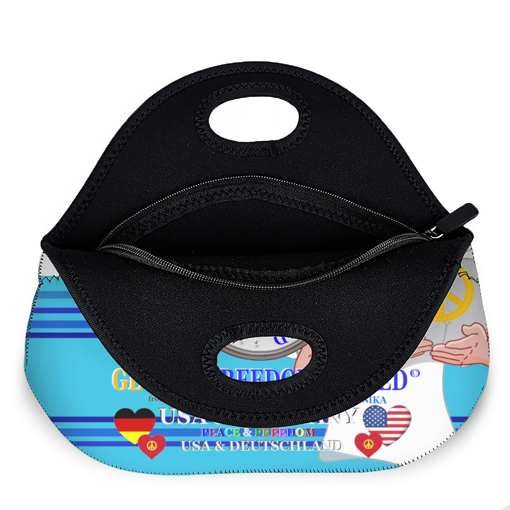 Meal Bag Global Freedom United Men Usa & Germany Blue 2
