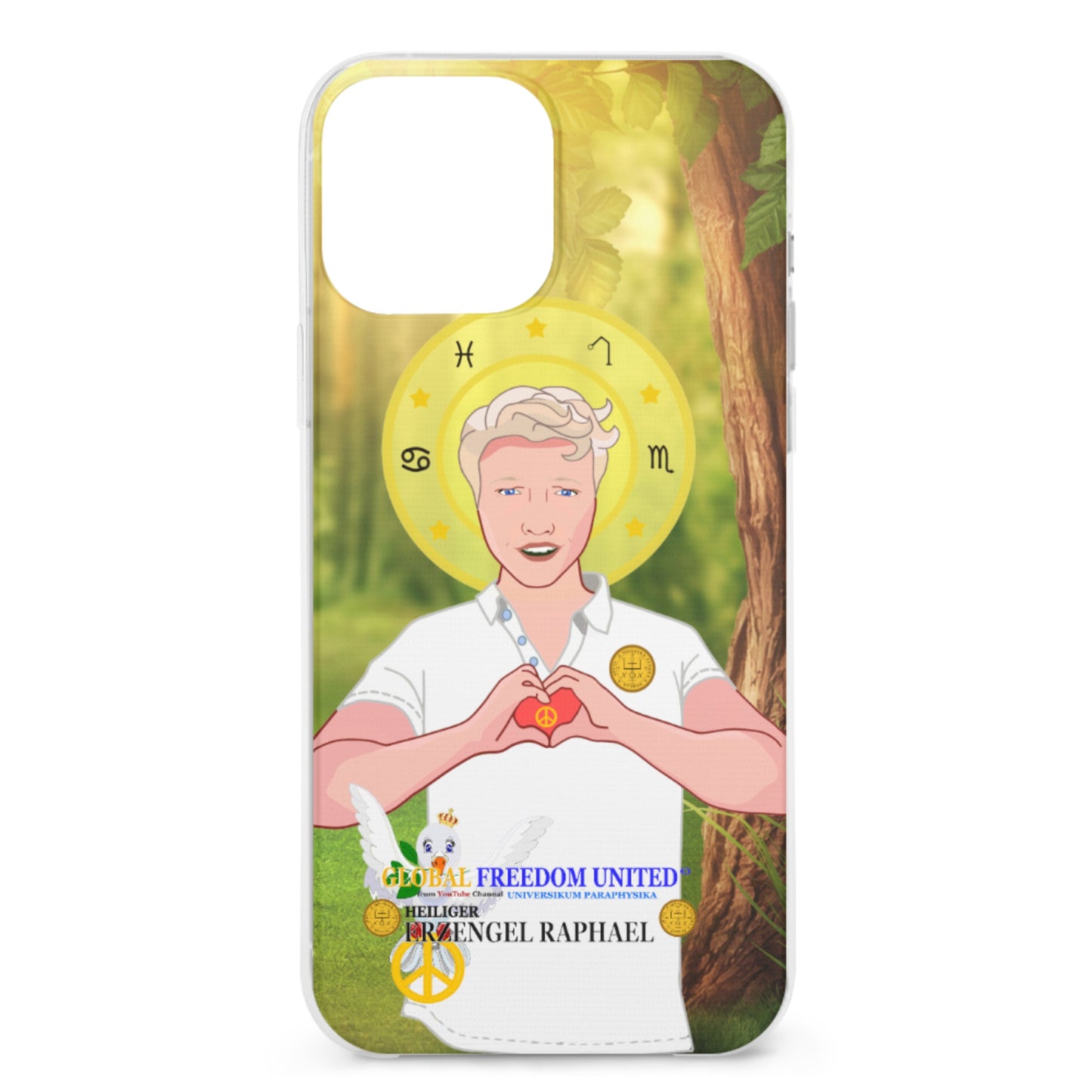Phone Case GLOBAL FREEDOM UNITED© Archangel Raphael