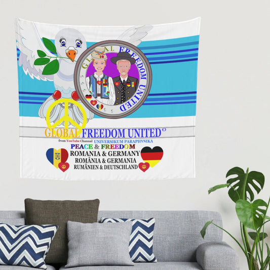 Tapestry Global Freedom United Men Romania & Germany Old Peace
