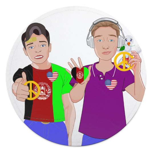 Blankets For Kits Global Freedom United Boys Afghanistan & Usa Old Peace