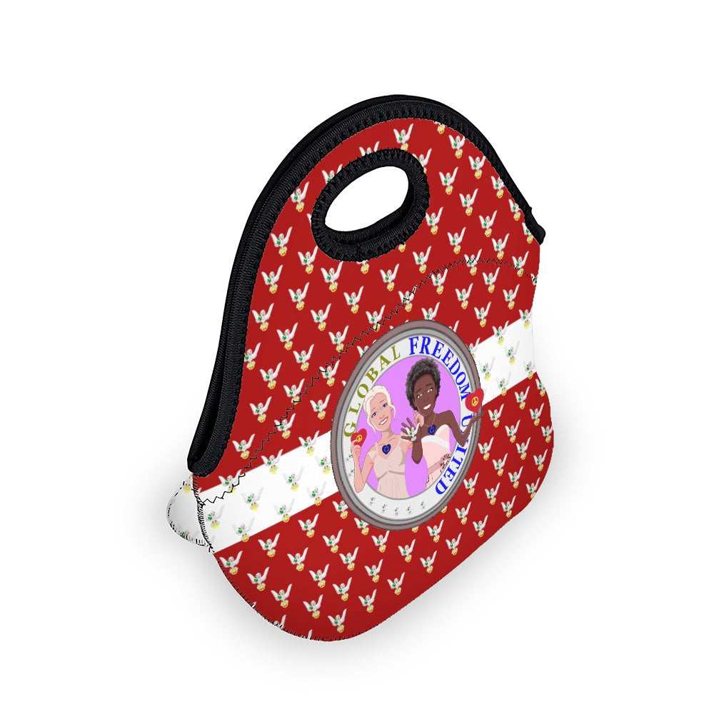 Meal Back GLOBAL FREEDOM UNITED© Women Anti Fascism & Racism Red EU Dove