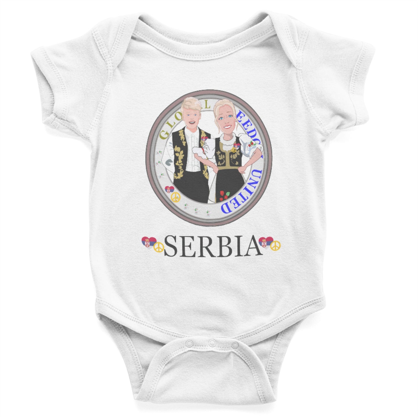 Baby Body Global Freedom United Couple Edition  Serbia Black