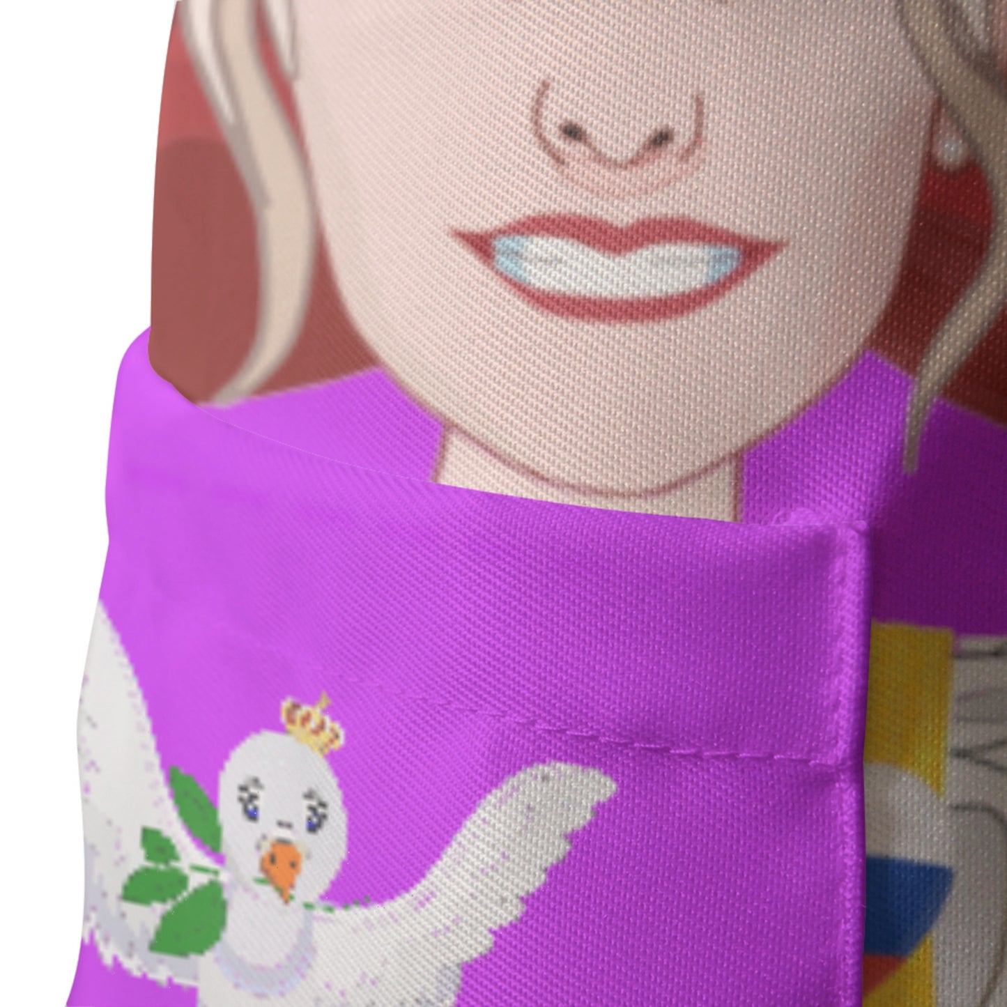 Apron GLOBAL FREEDOM UNITED© Women Russia & Germany Lilac