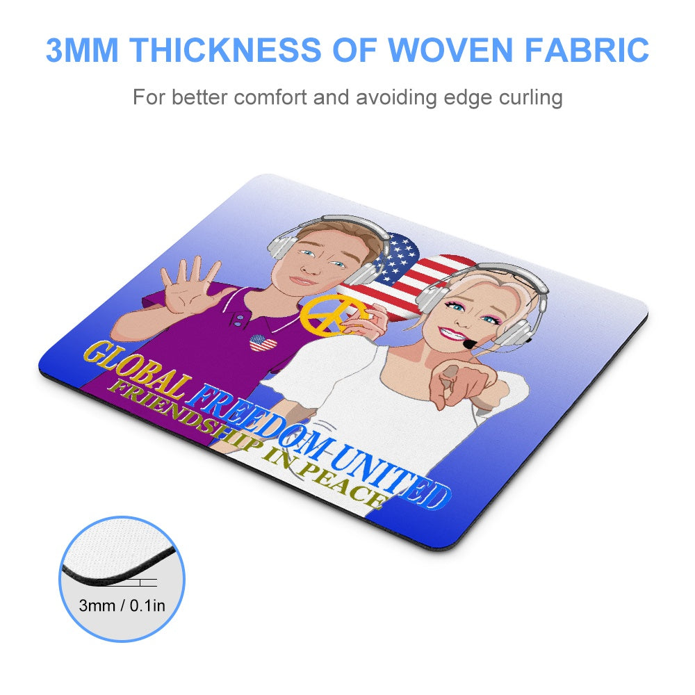 Mouse Ped GLOBAL FREEDOM UNITED© Couple USA Wight American