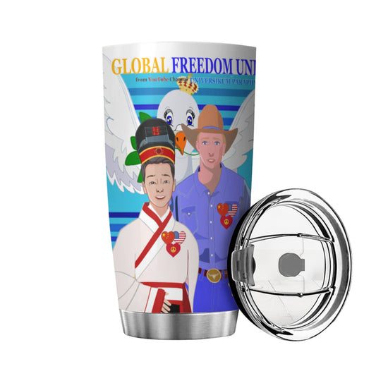 Tumbler Global Freedom United Men Usa & China Blue
