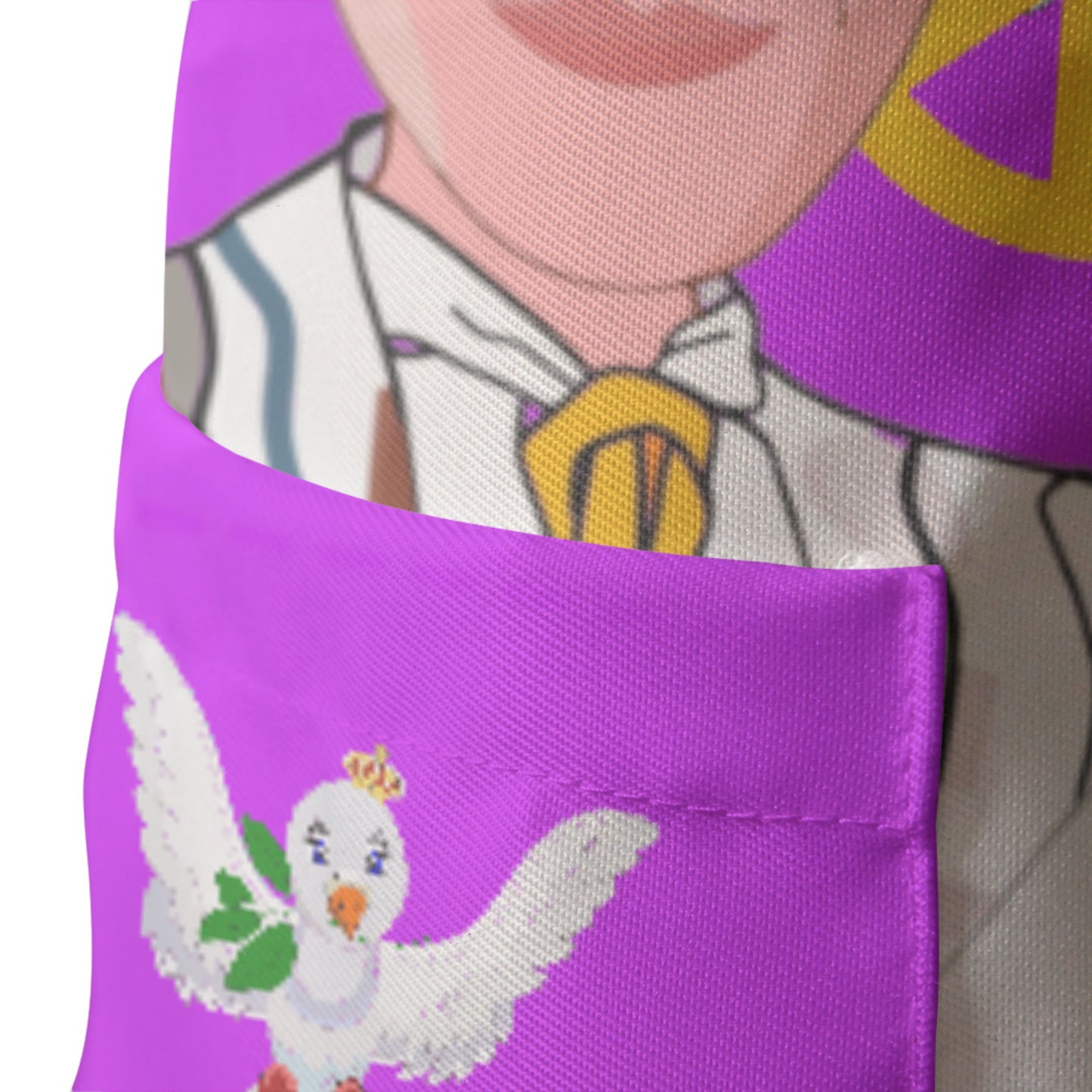 Apron GLOBAL FREEDOM UNITED© Men Croatia & Hungary Lilac