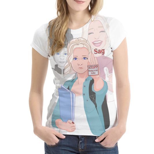 Women´s T-shirt 1 Global Freedom United Anti Mobbing V1