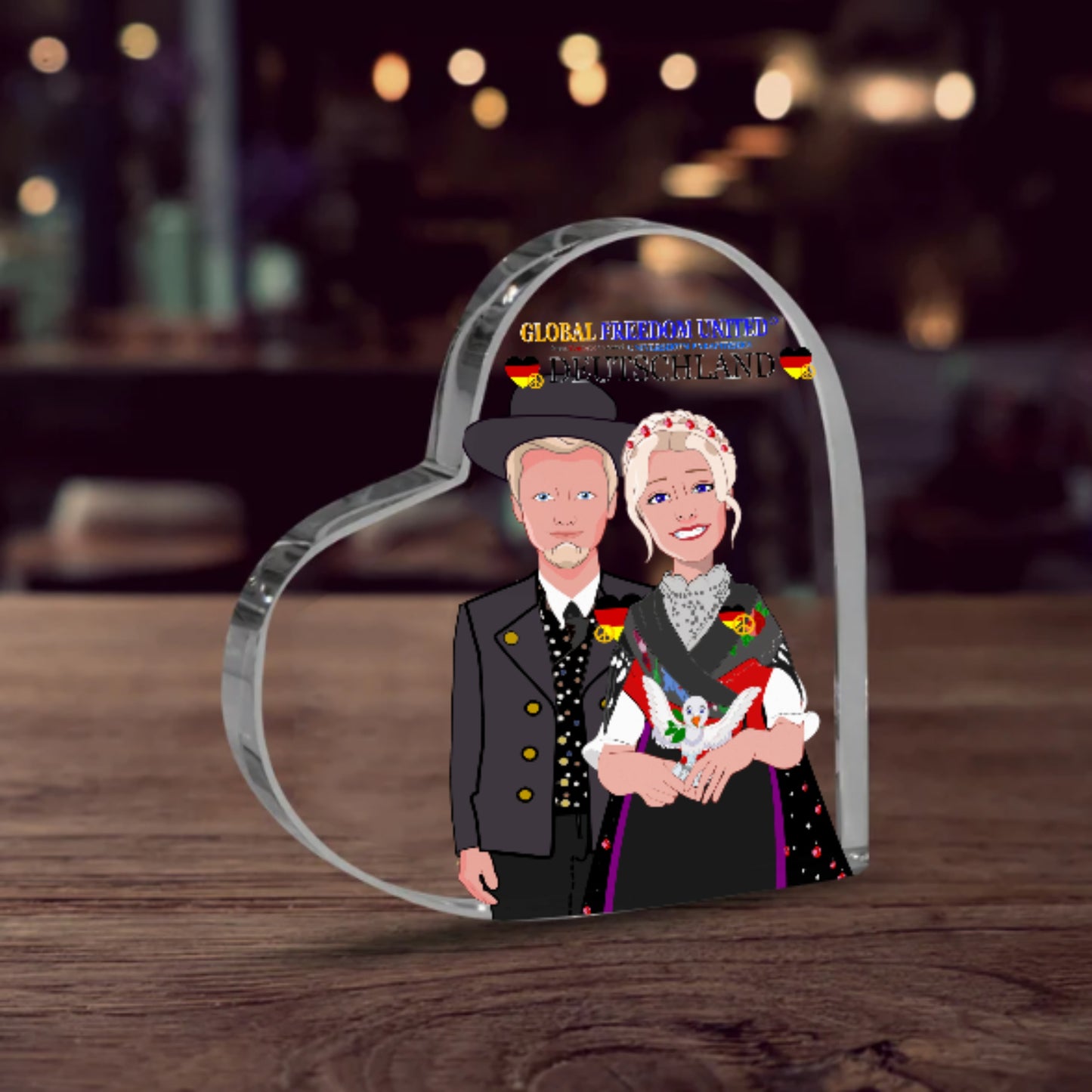 Acry Haerd GLOBAL FREEDOM UNITED© Couple Edition Germany V1