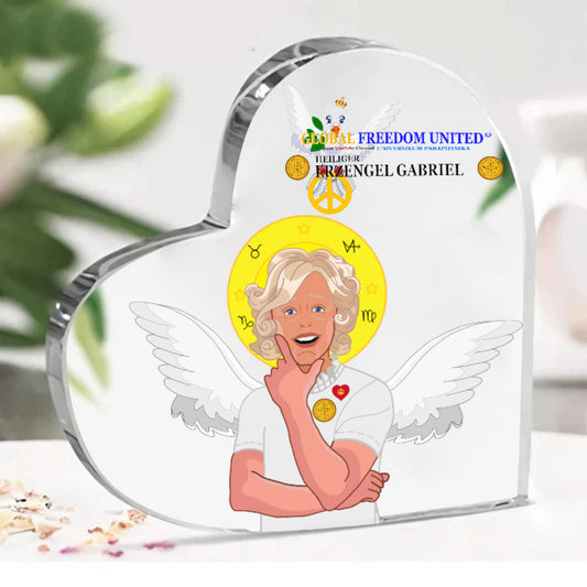 Acrylic Plaque Global Freedom United Archangel Gabriel German
