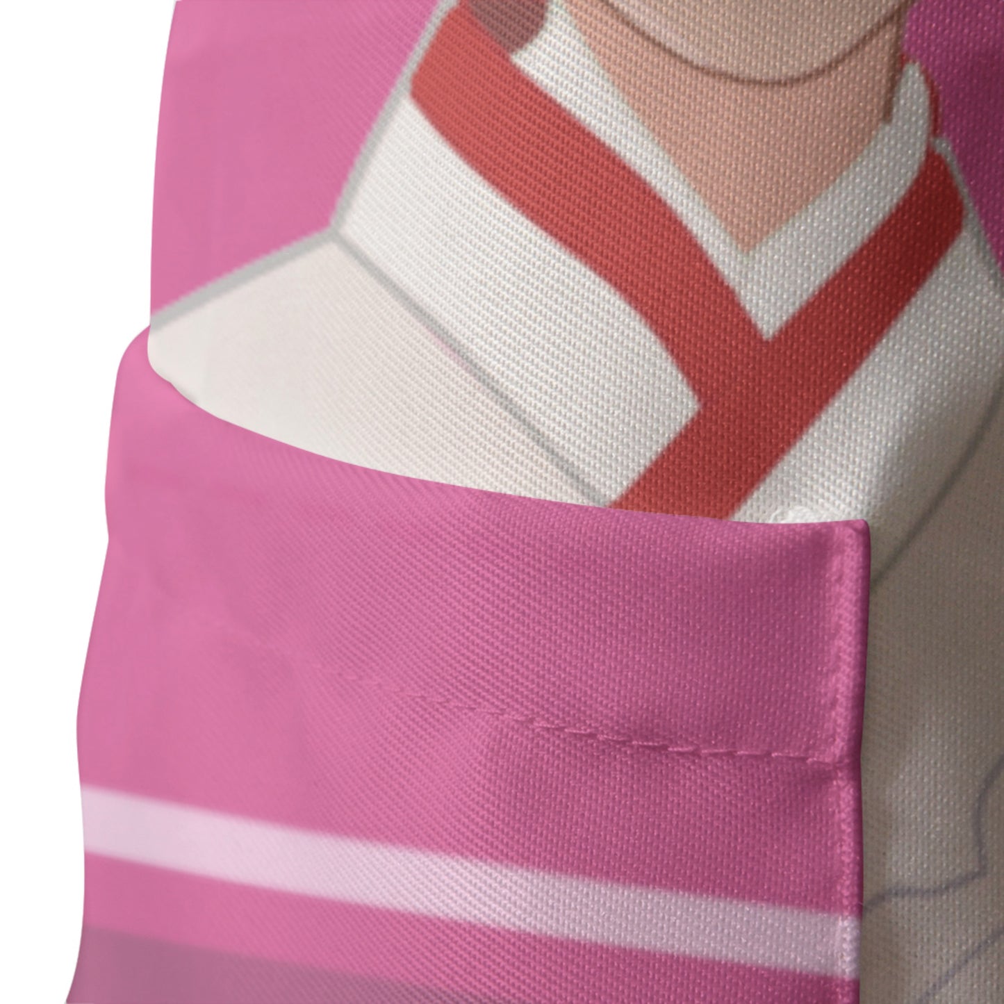 Apron GLOBAL FREEDOM UNITED© Couple Edition China Pink1