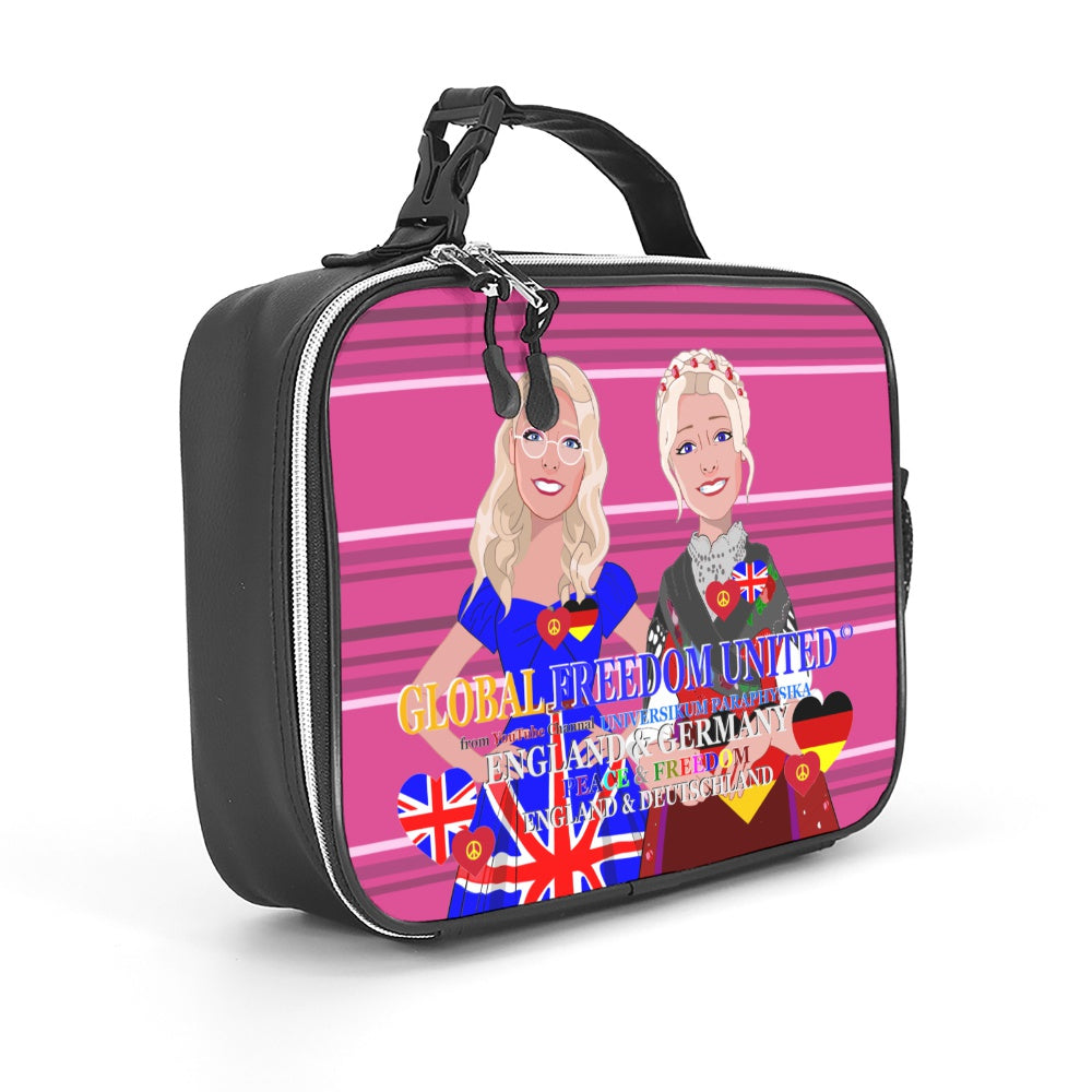 Laether Meal Back GLOBAL FREEDOM UNITED© Women England & Germany Pink