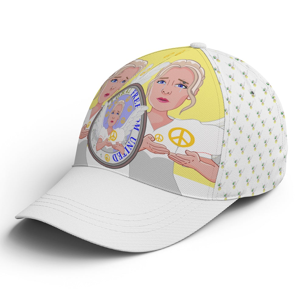 Cap Global Freedom United Women Angel Of Peace Old Peace Yellow