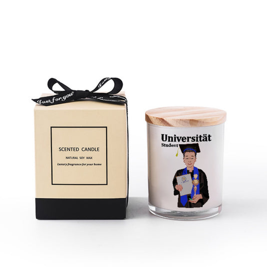 Scented Soy Candle Global Freedom United Asia Student Cooper Place