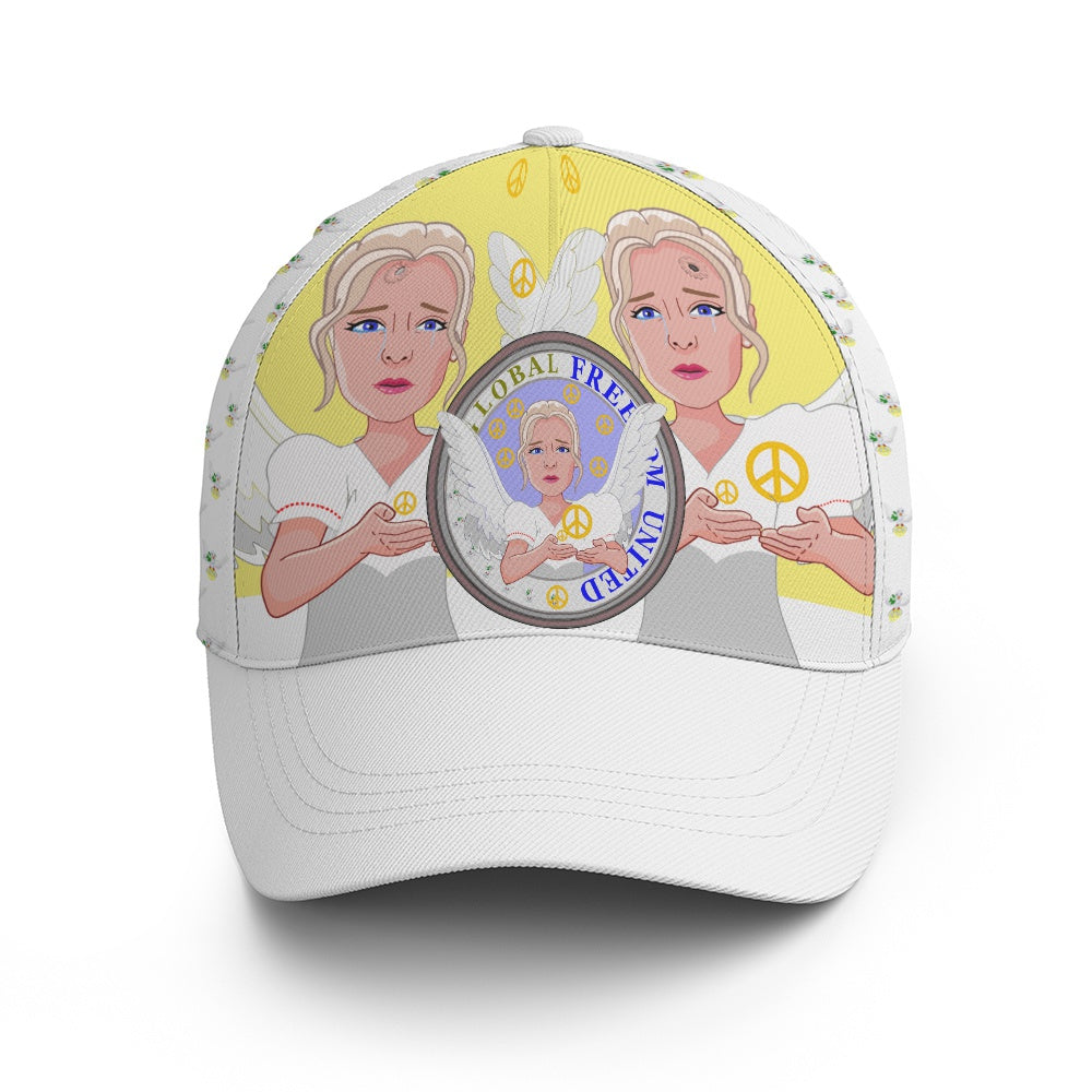 Cap Global Freedom United Women Angel Of Peace Old Peace Yellow