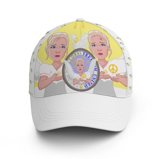 Cap Global Freedom United Women Angel Of Peace Old Peace Yellow