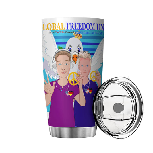 Tumbler Global Freedom United Men Germany & Usa Blue