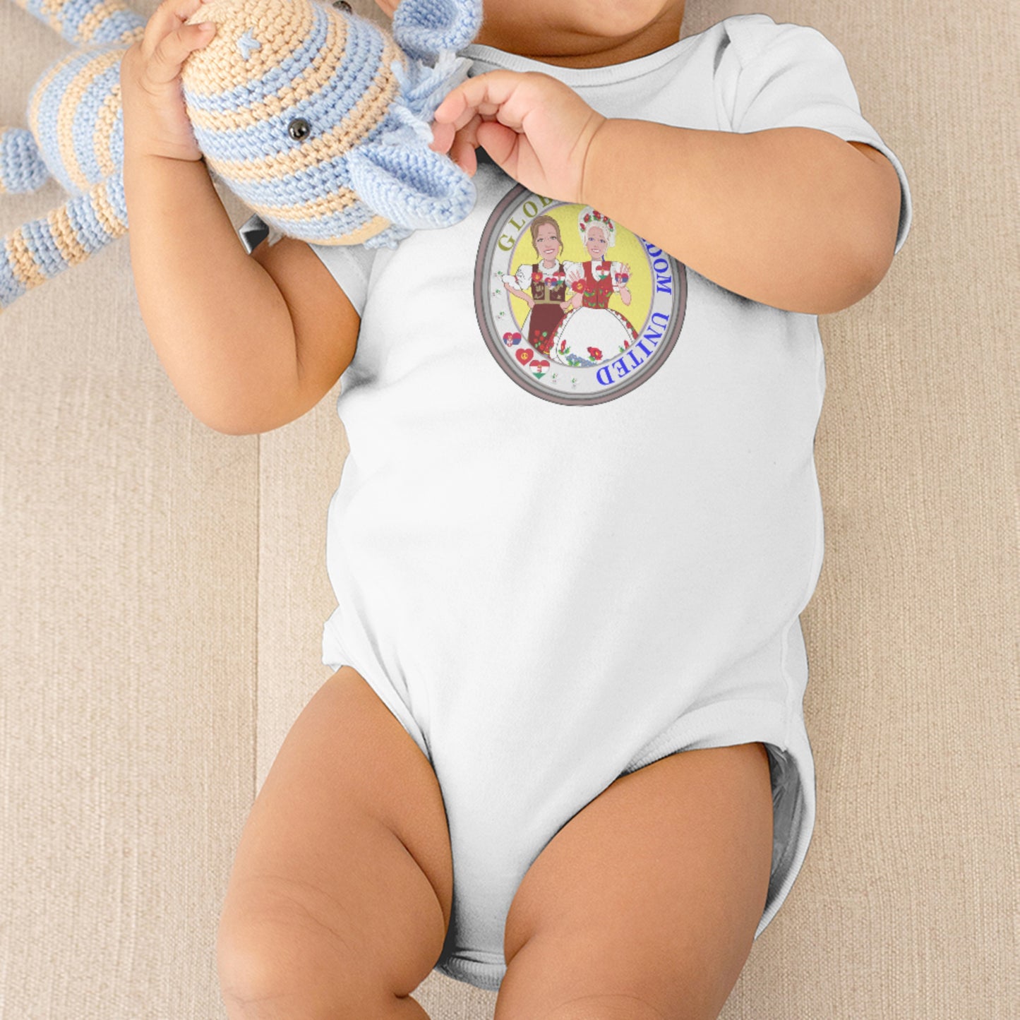 Baby Body GLOBAL FREEDOM UNITED© Girls Serbia & Hungary Old Peace