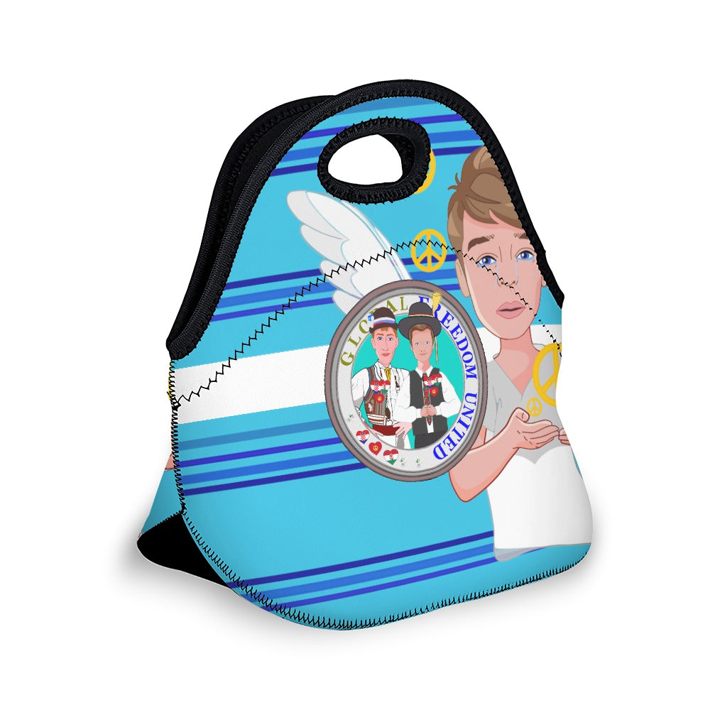 Meal Back GLOBAL FREEDOM UNITED© Girls Croatia & Hungary Blue 2