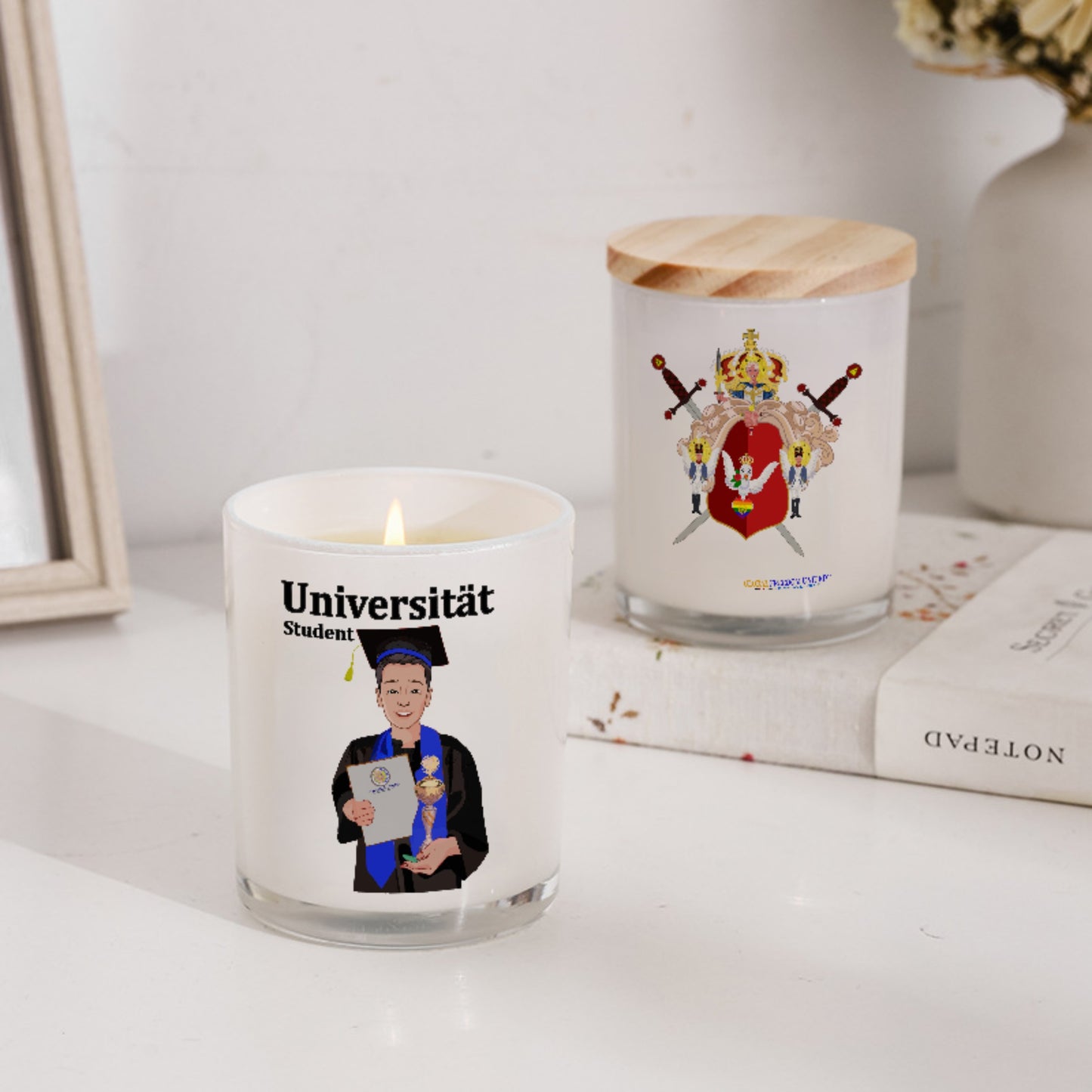 Scented Soy Candle Global Freedom United Asia Student Cooper Place