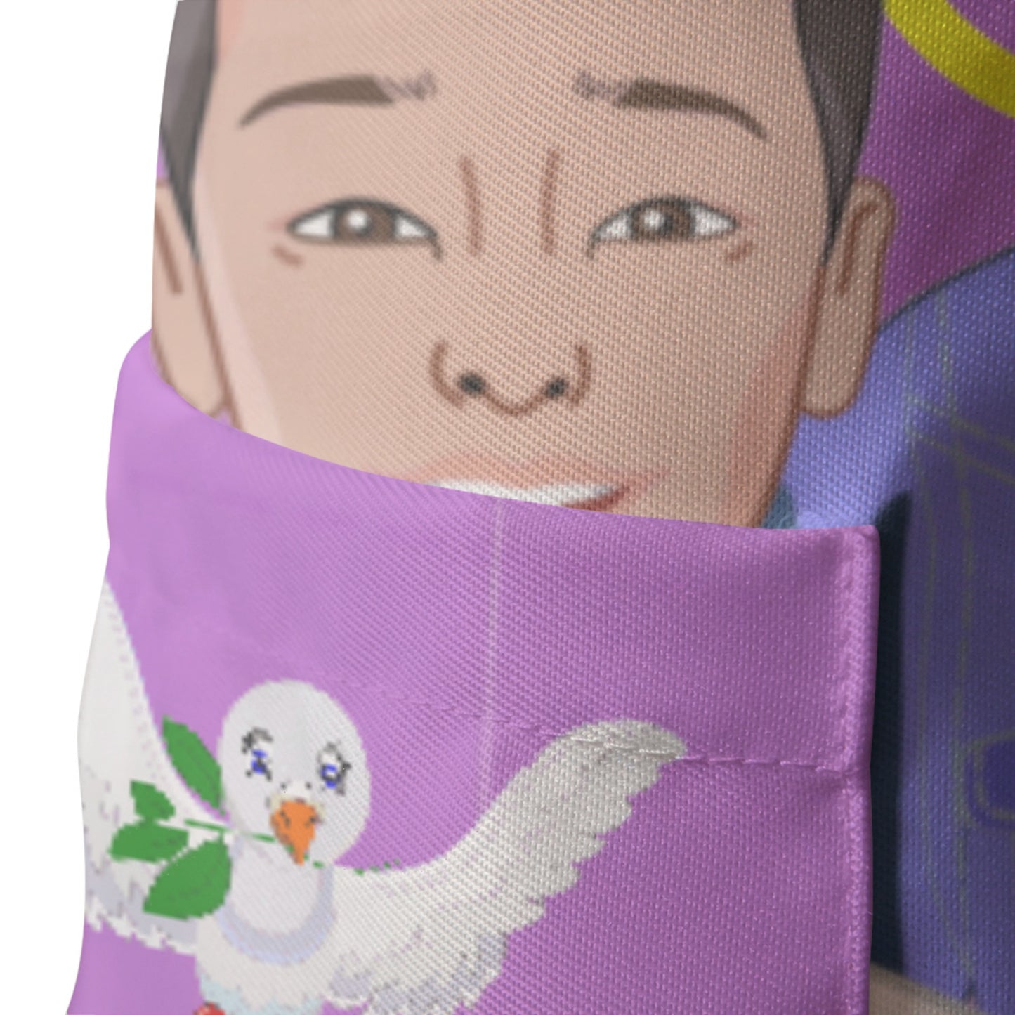 Apron GLOBAL FREEDOM UNITED© Men China & USA Lilac