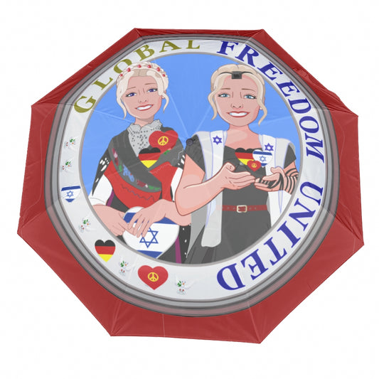 Umbrella Global Freedom United Women Israel & Germany Old Peace