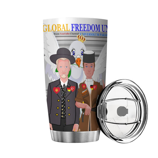 Tumbler Global Freedom United Men Turkey & Germany Grey