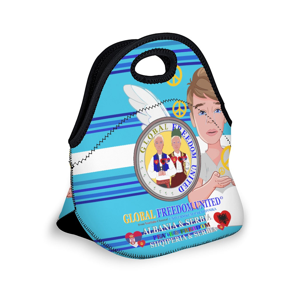 Meal Back GLOBAL FREEDOM UNITED© Men Albania & Serbia Blue 2