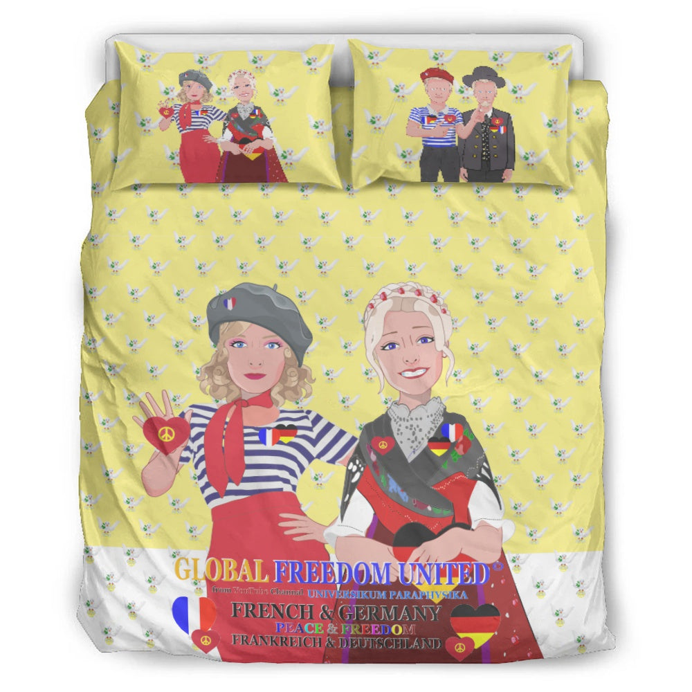 Bed Line GLOBAL FREEDOM UNITED© Women French & Germany Yellow