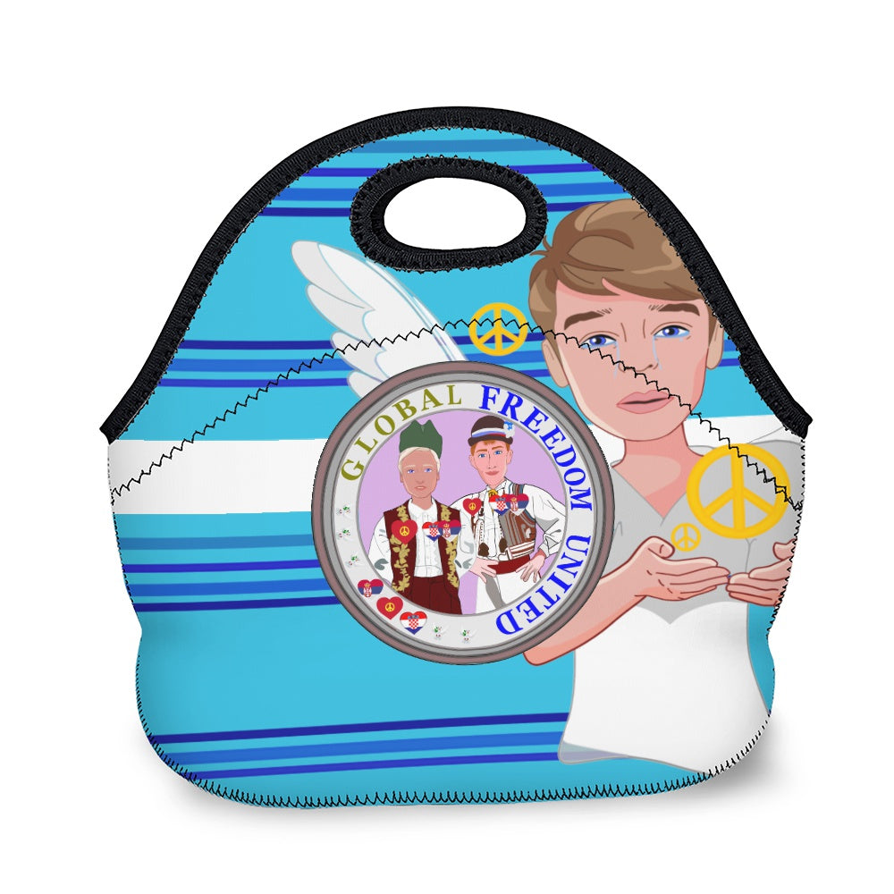 Meal Back GLOBAL FREEDOM UNITED© Men Croatia & Serbia Blue 2