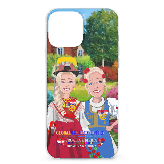 Mobile Phone Case GLOBAL FREEDOM UNITED© Women Croatia & Serbia 2
