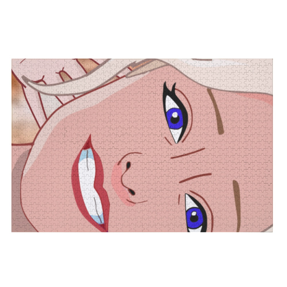 Paper Puzzle Global Freedom United  Women For Puzzle Freaks Blond Hairy Woman No. 1