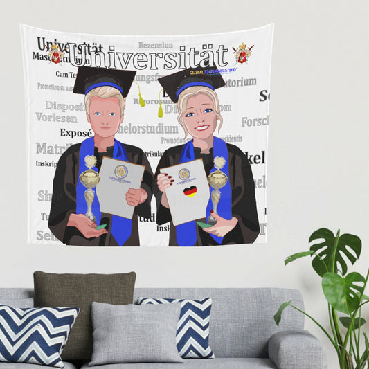 Tapestry Global Freedom United Students Couple Blond Hair Germany