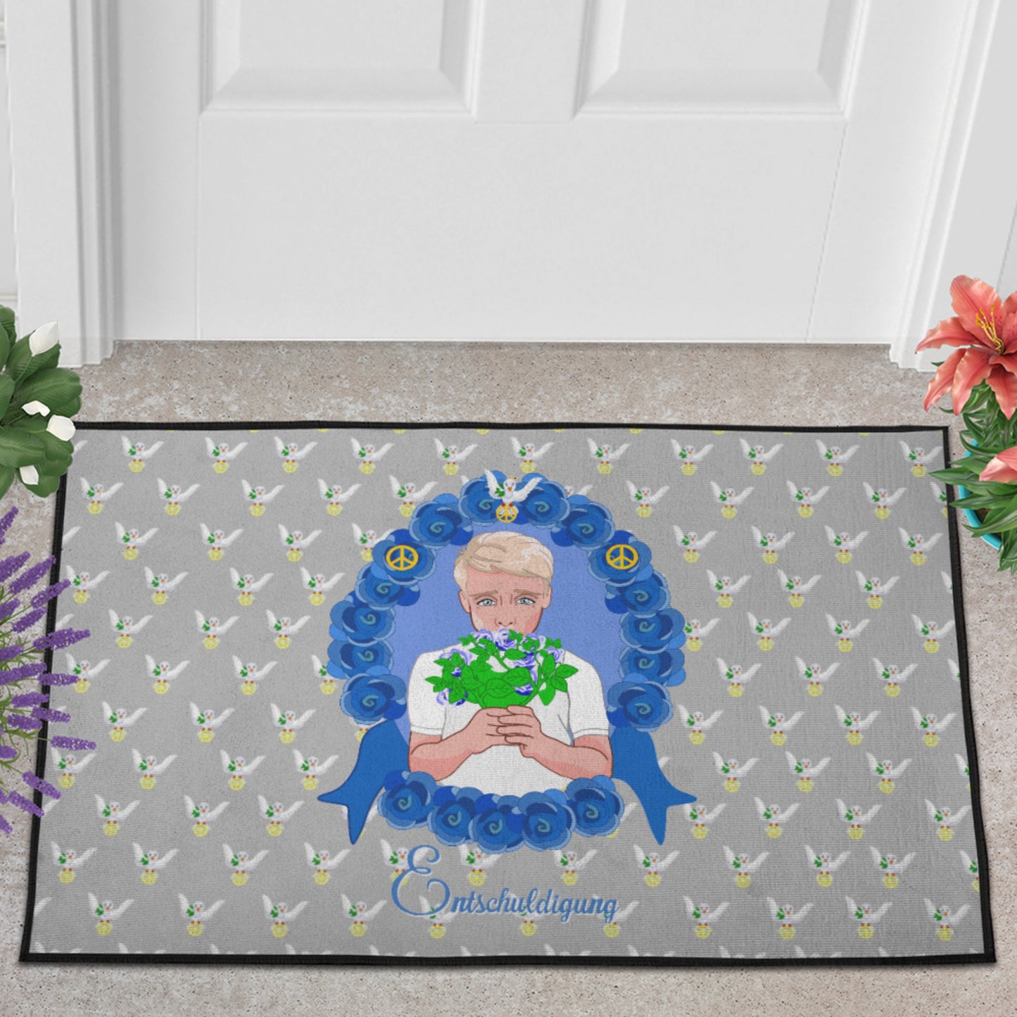 Fußboden Matte Global Freedom United Ein Junge Sagt Entschuldigung