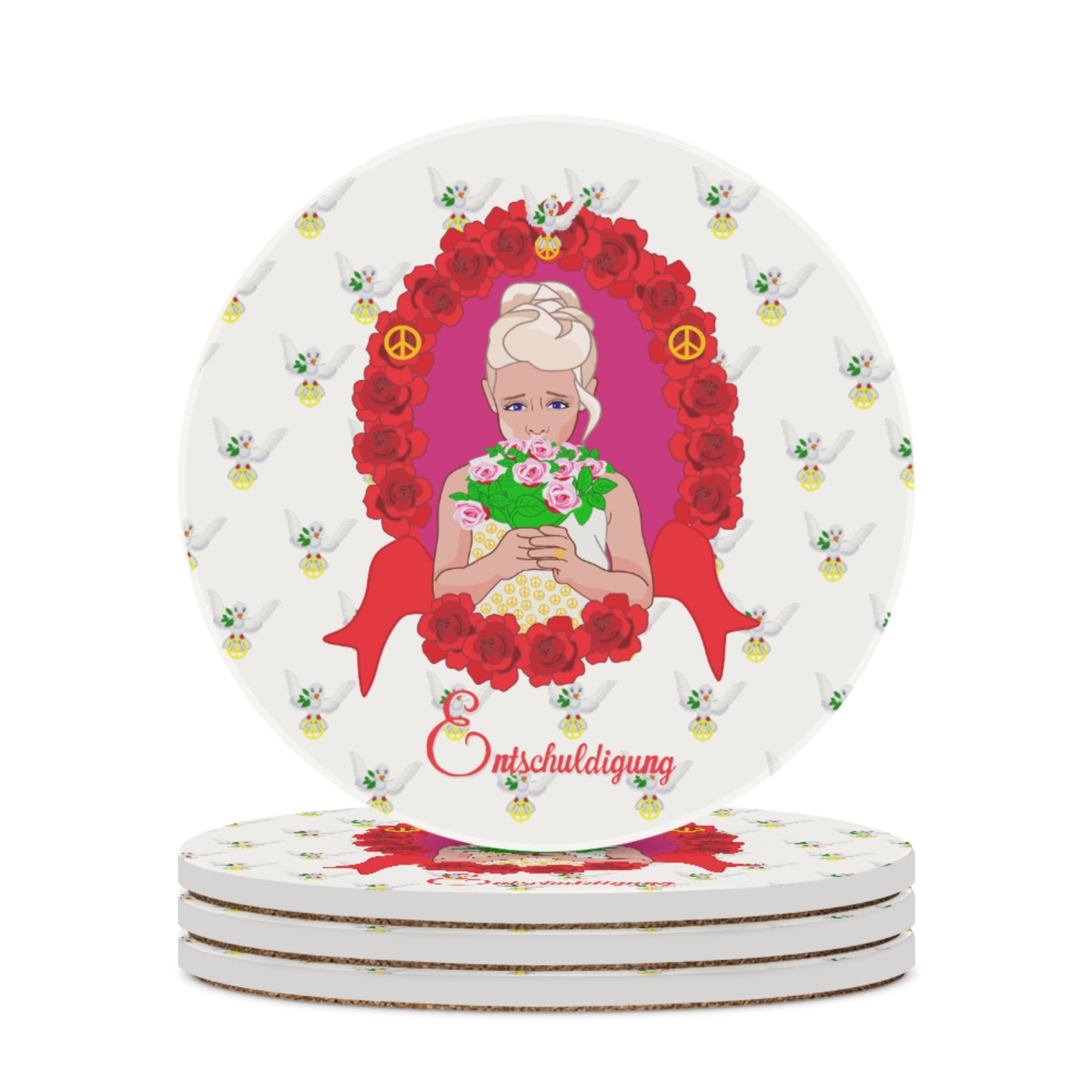 Glasunterleger Global Freedom United Entschuldigung Von Einem Mädchen