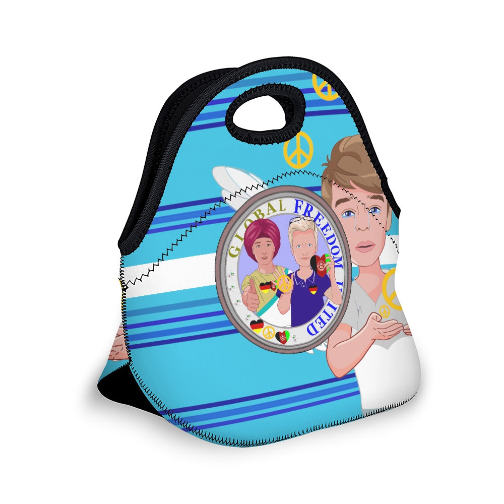 Meal Back GLOBAL FREEDOM UNITED© Men AFGHANISTAN & GERMANY Blue 2