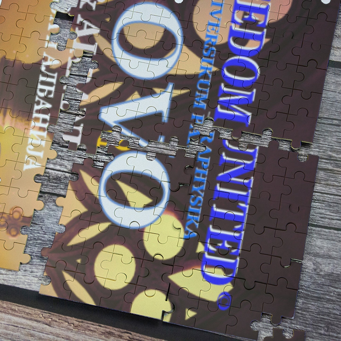 Paper Puzzle Global Freedom United Serbia & Albania