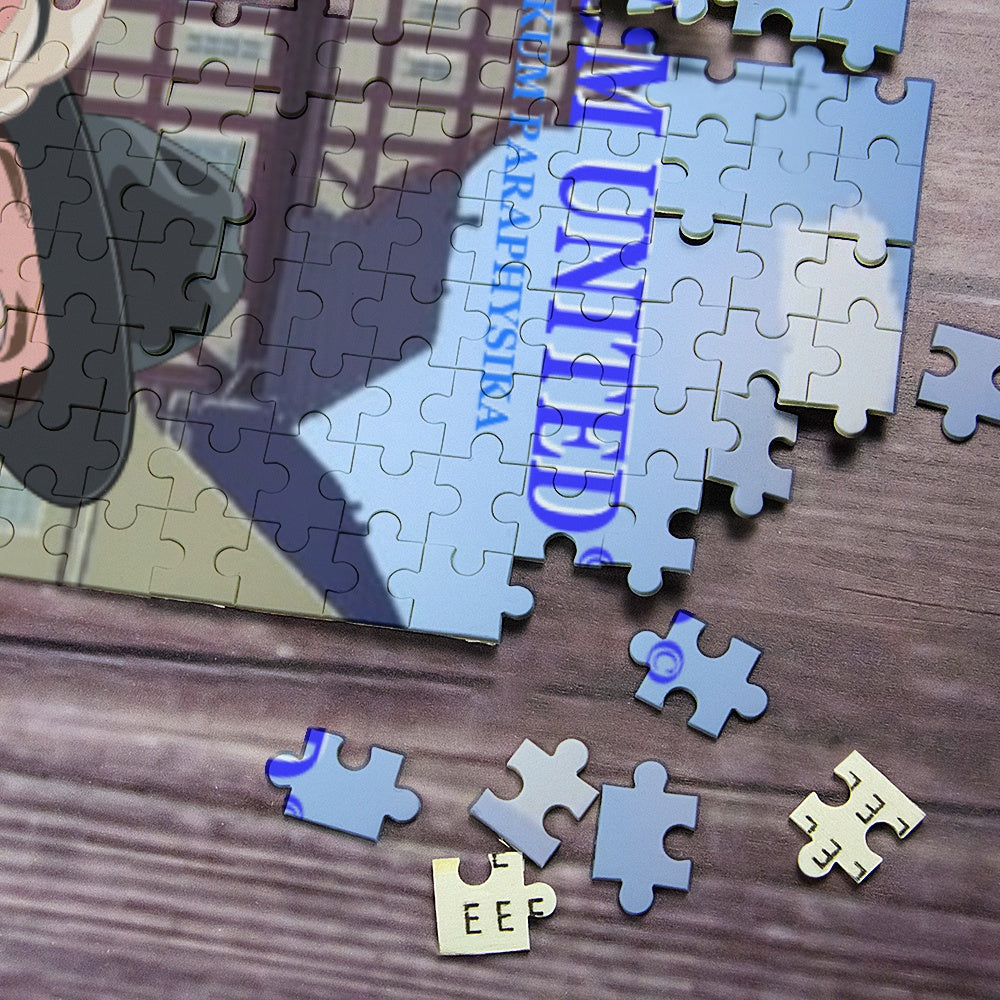 Paper Puzzle Global Freedom United Peace For Germany & Israel Old Peace