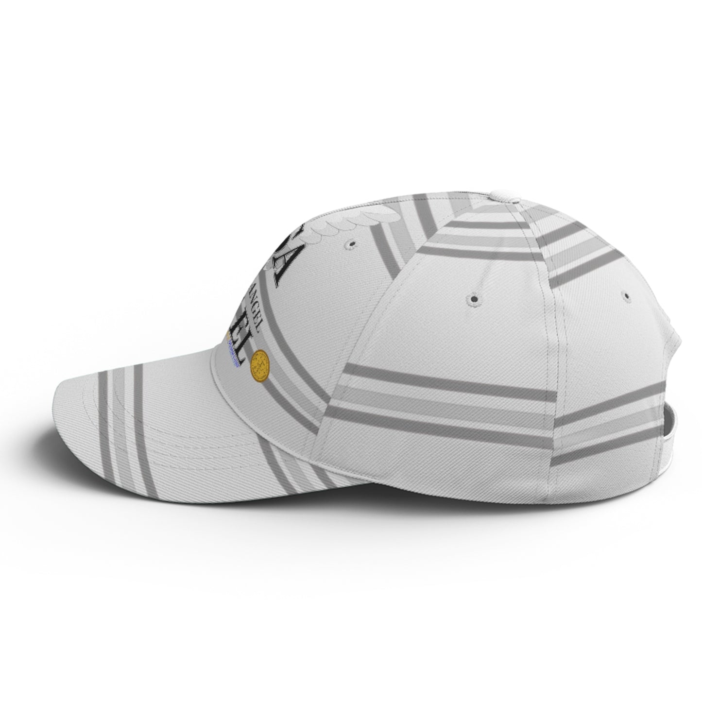 Basketball Cap Global Freedom United Archangel Michael Usa Grey