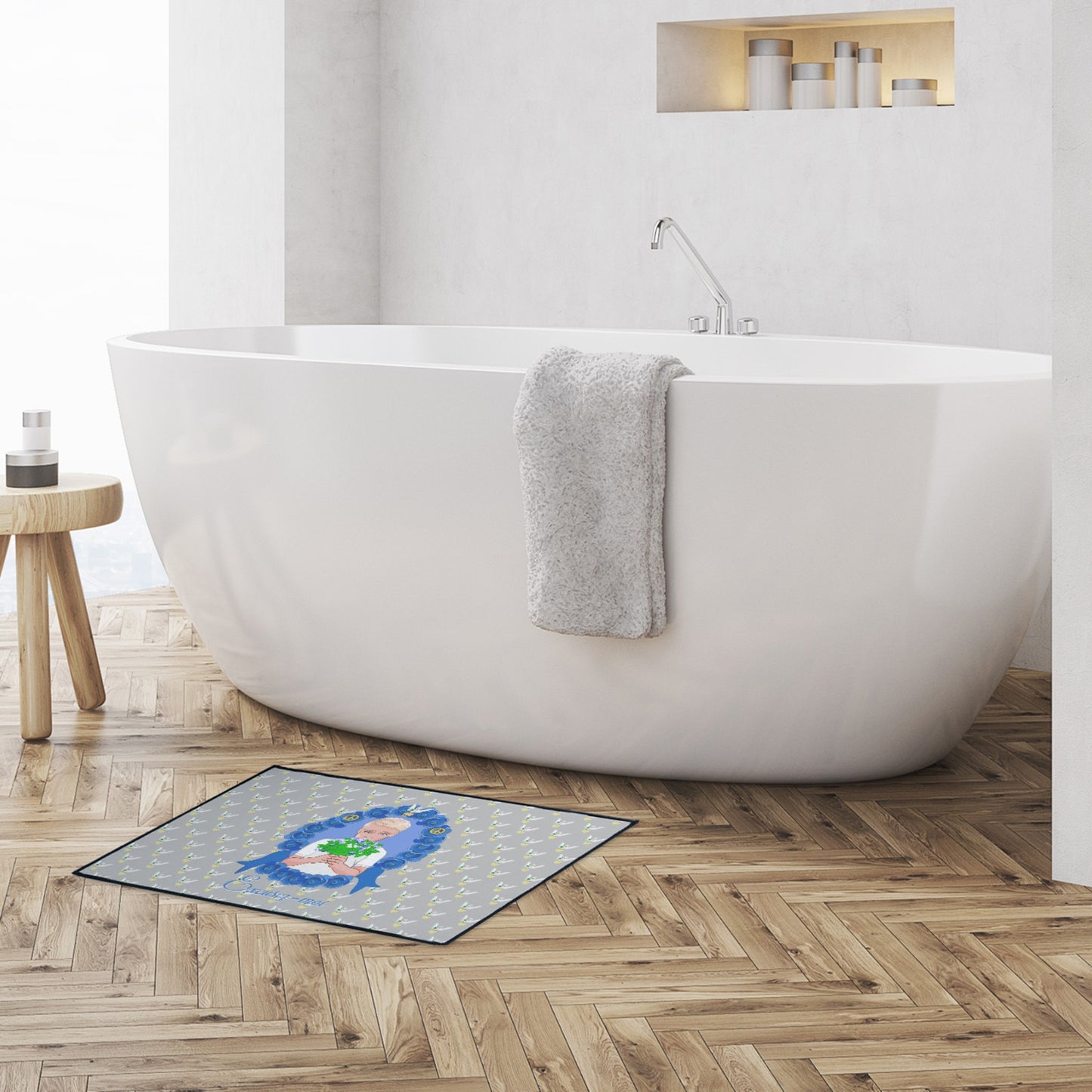 Doormat GLOBAL FREEDOM UNITED© Un Garcon dit désoié Excusez-moi