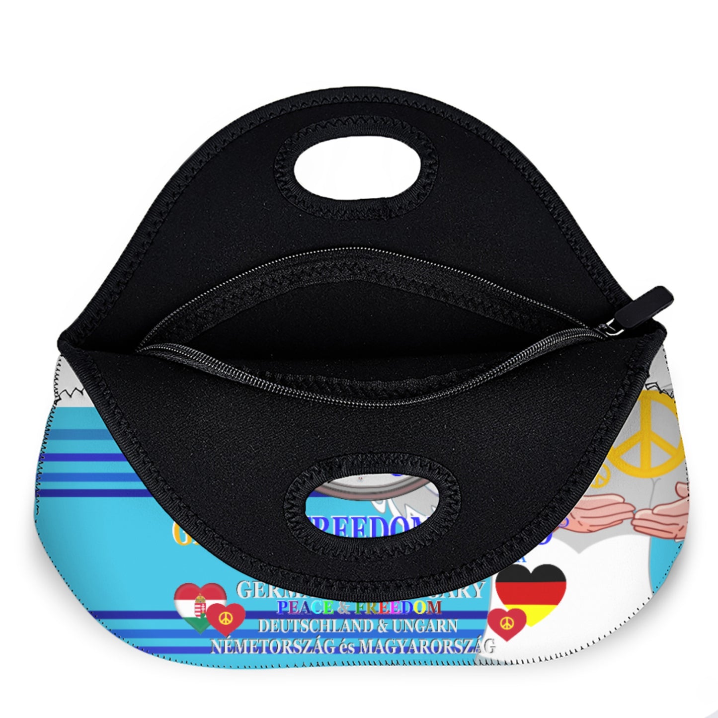 Meal Bag Global Freedom United Men Germany & Hungary Blue