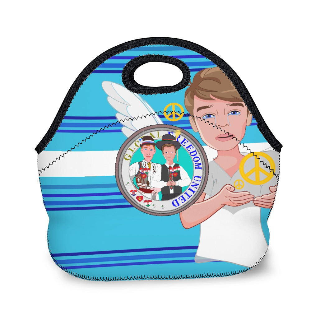 Meal Back GLOBAL FREEDOM UNITED© Girls Croatia & Hungary Blue 2