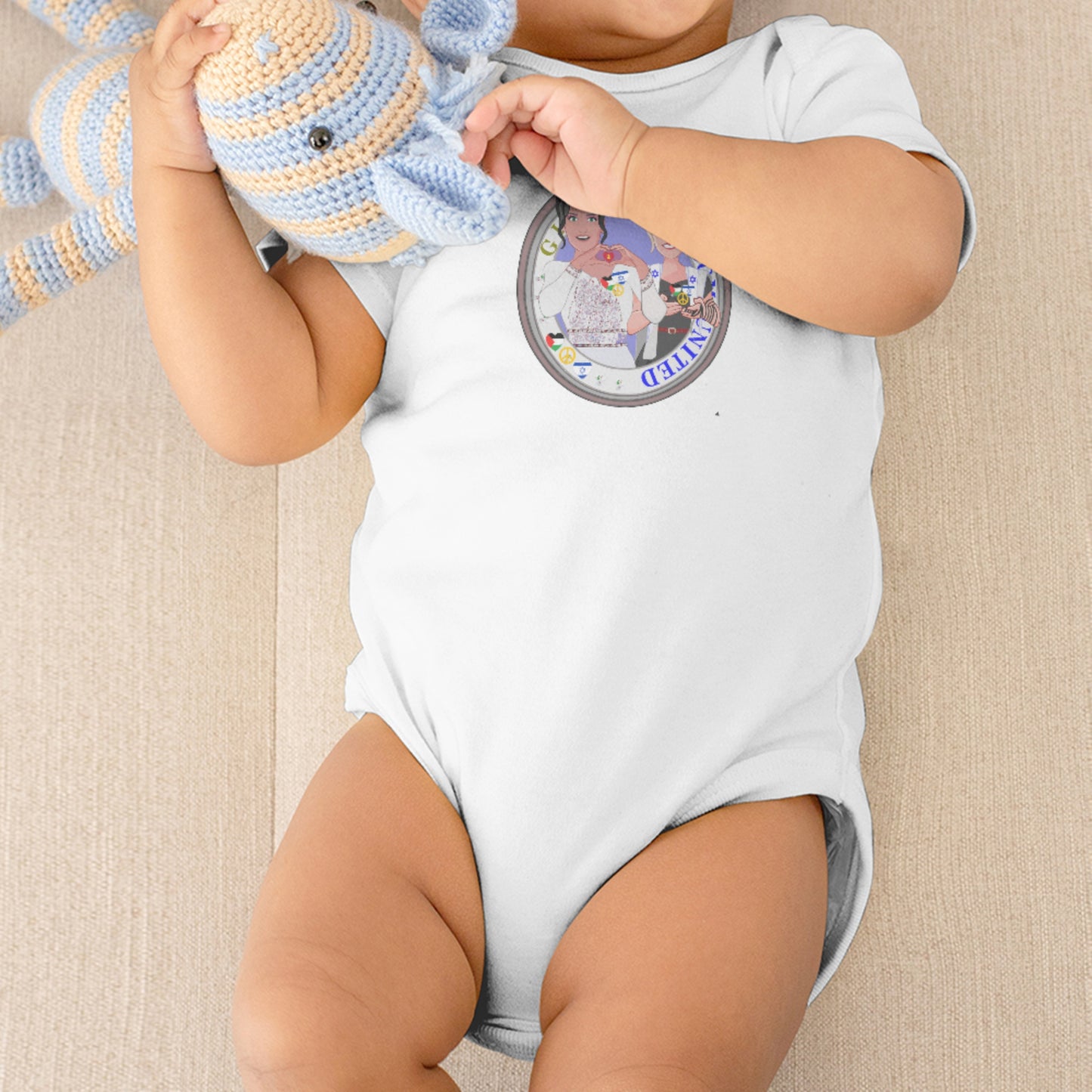 Baby Body Global Freedom United Girl Israel & Palestina 2