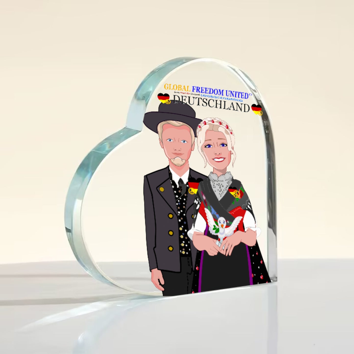 Acry Haerd GLOBAL FREEDOM UNITED© Couple Edition Germany V1