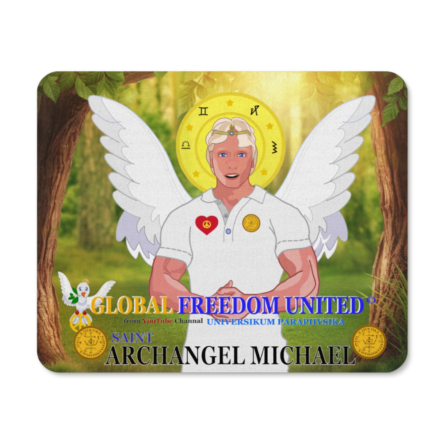 Mouse Ped Global Freedom United Archangel Michael English V3