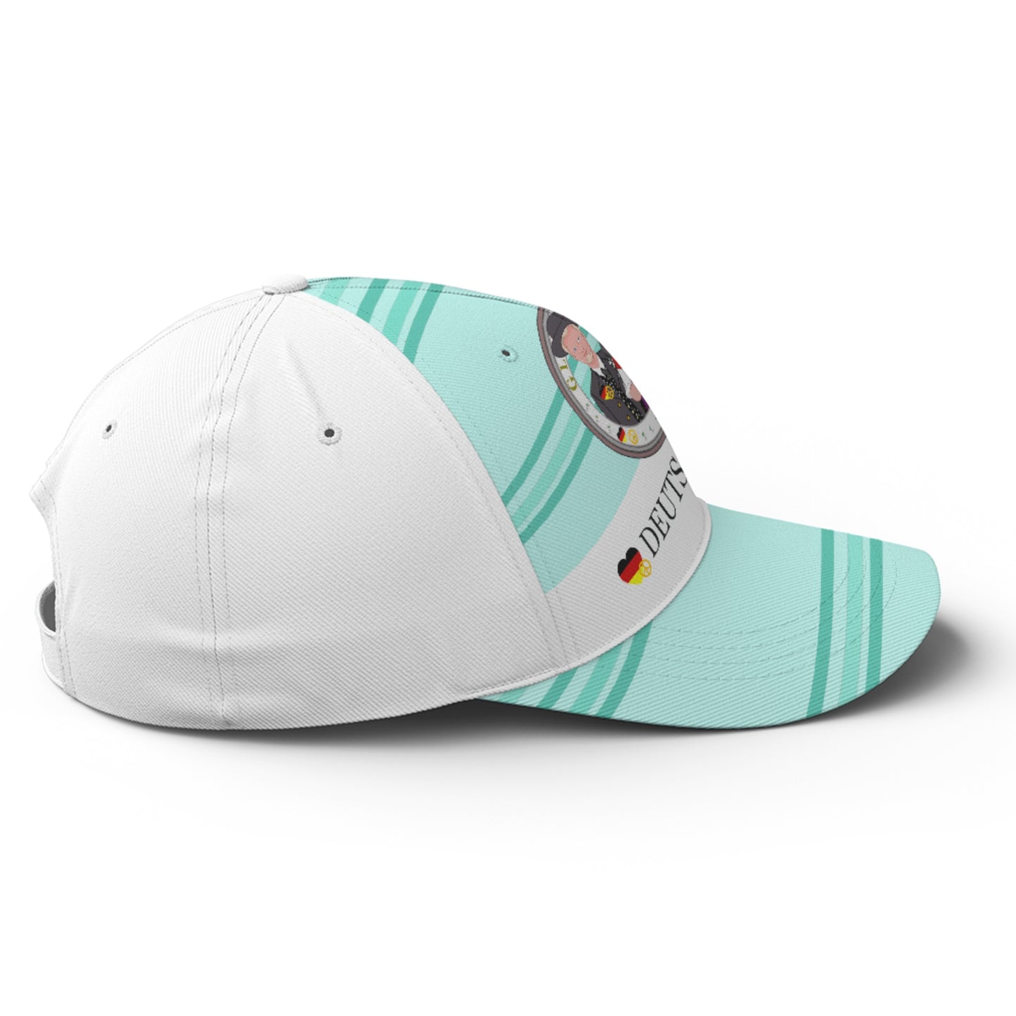 Basketball Cap Global Freedom United Couple Edition Germany V1 Light Green