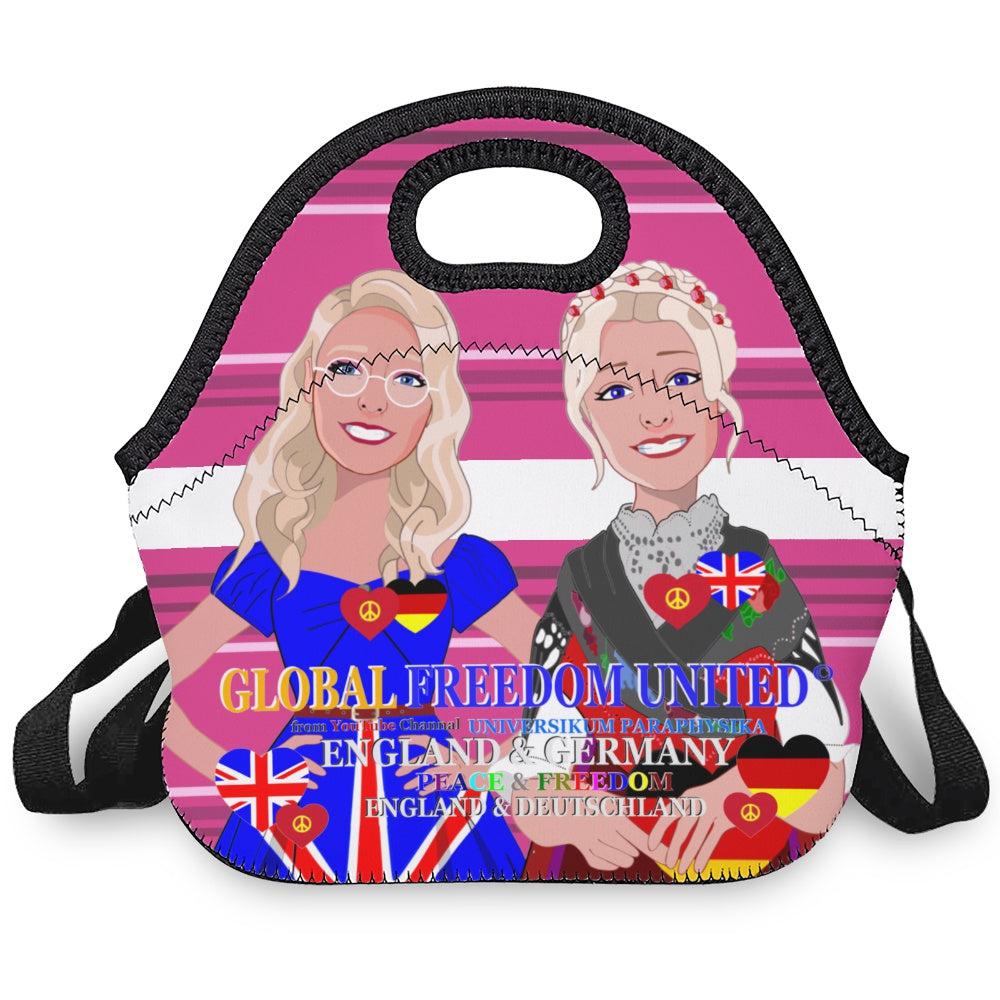 Meal Bag With Strap GLOBAL FREEDOM UNITED© Women England & Germany Pink