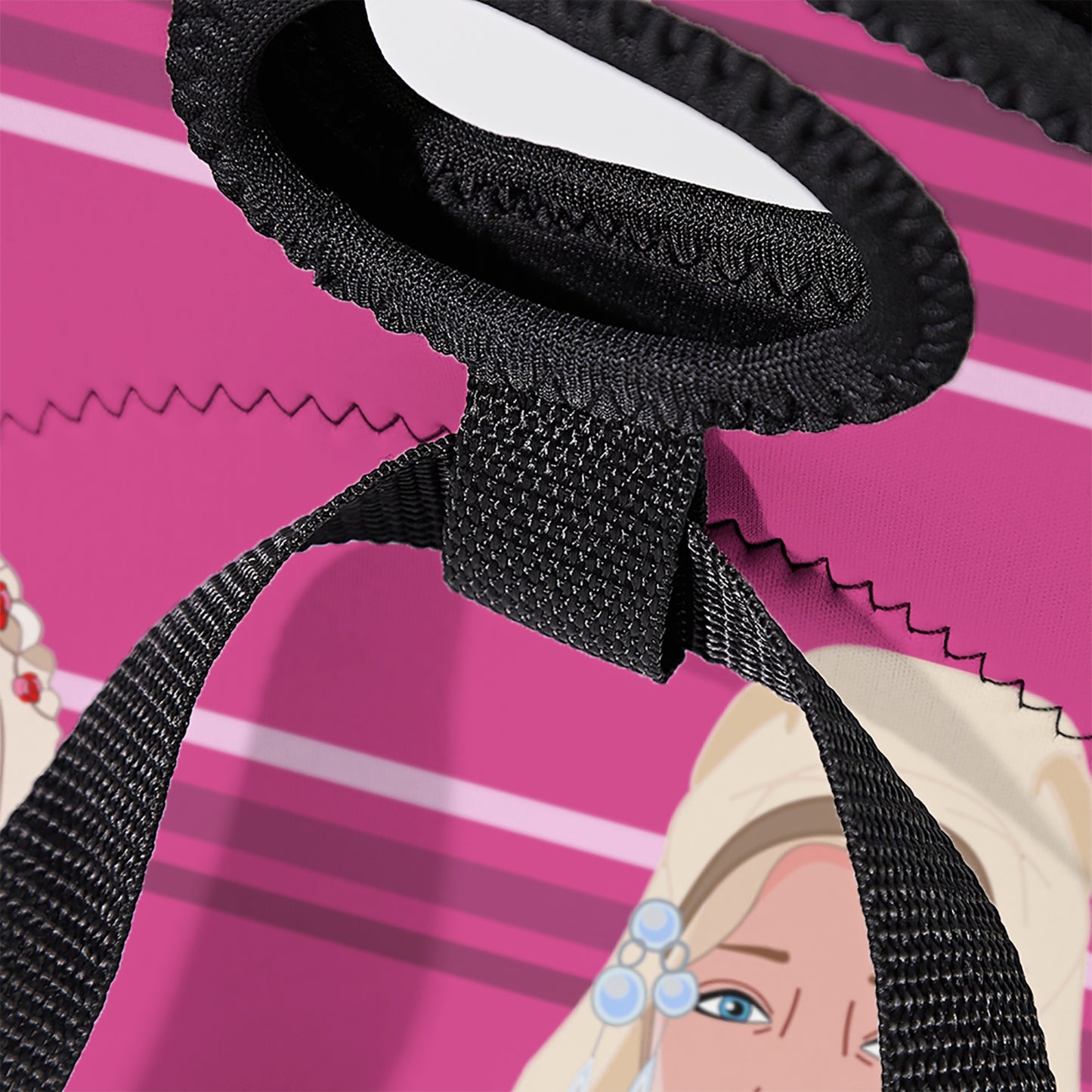 Meal Bag With Straw Global Freedom United Women Turkey & Germany Pink